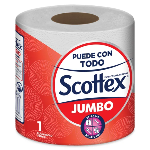 Papel de cocina jumbo Scottex bolsa 1 unidad 3