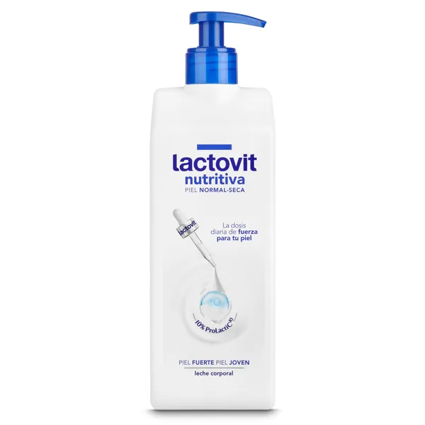 Leche corporal nutritiva piel normal-seca Lactovit bote 400 ml 2