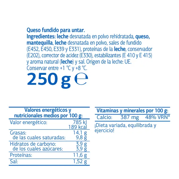 Quesitos Dia Láctea caja 250 g 3
