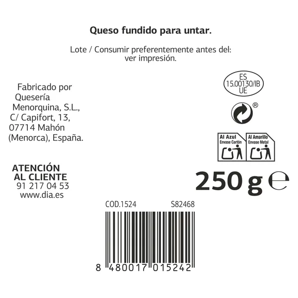 Quesitos Dia Láctea caja 250 g 4