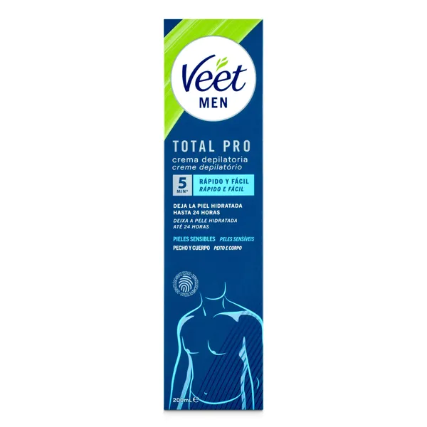 Gel crema depilatorio corporal piel sensible Veet tubo 200 ml 2