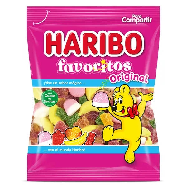 Golosinas favoritos Haribo bolsa 150 g 2