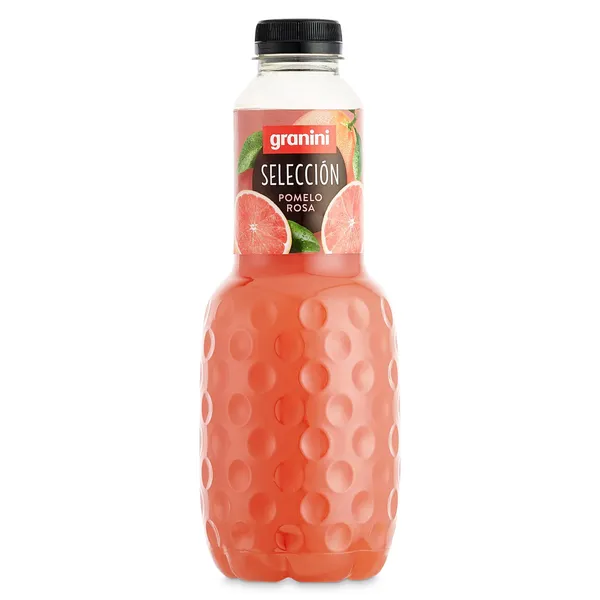 Bebida de zumo de pomelo rosa Granini botella 1 L