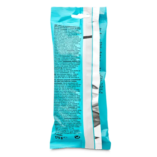 Snack para perros smiley sticks Frolic 175 g 4
