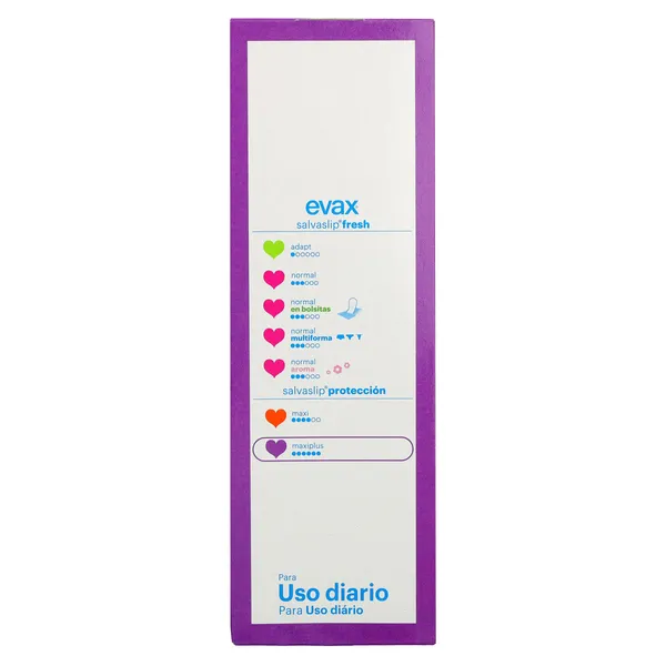 Protegeslips protección maxi plus Evax caja 30 unidades 3
