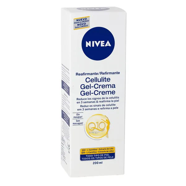 Gel crema anticelulítica + reafirmante Q10 Nivea tubo 200 ml 3