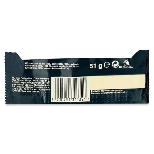 Barrita de chocolate y caramelo Mars bolsa 51 g 3