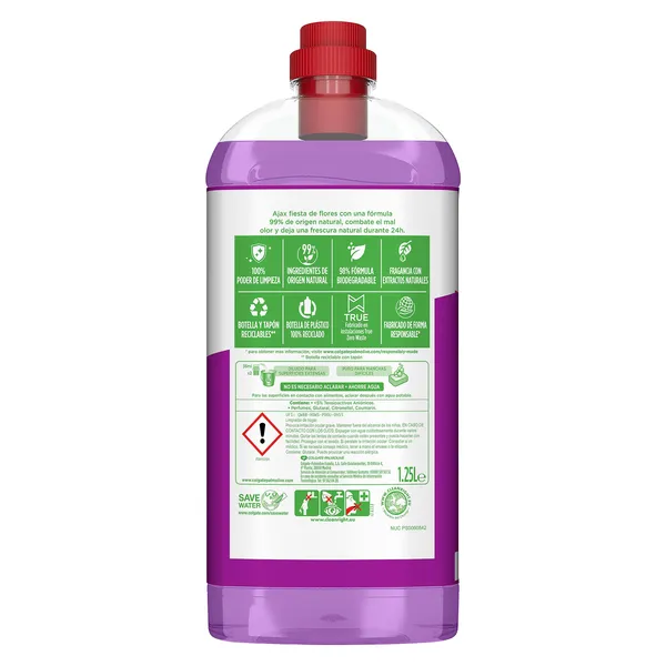 Limpiador de hogar multiusos Lavanda Ajax 1,25 L 3