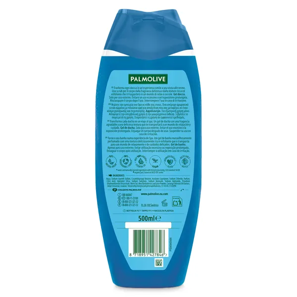 Gel de ducha exfoliante massage Palmolive NB 500 ml 3