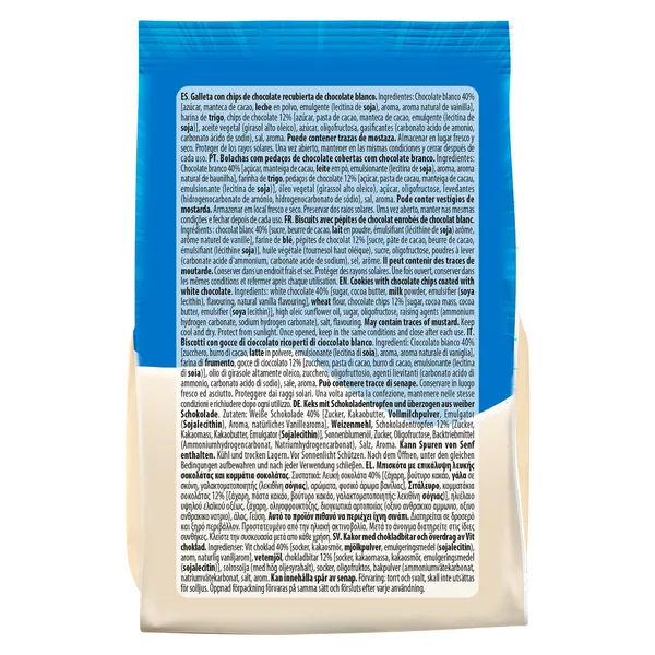 Galletas chocobom chocolate blanco bolsa 100 g 3
