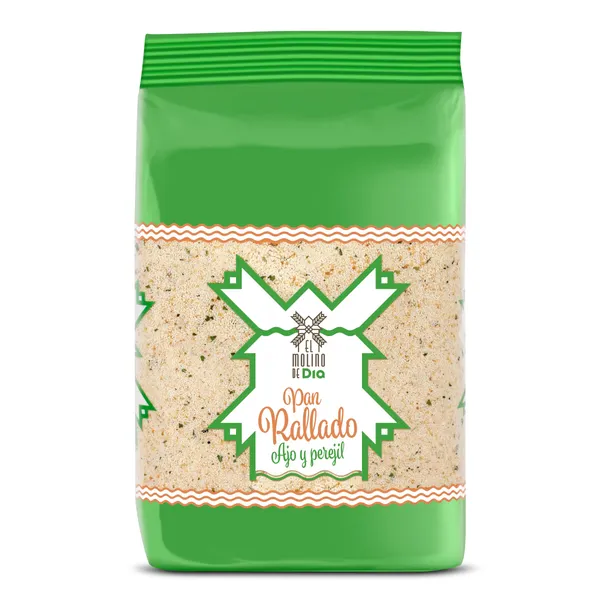 Pan rallado con ajo y perejil El Molino de Dia 500 g 2