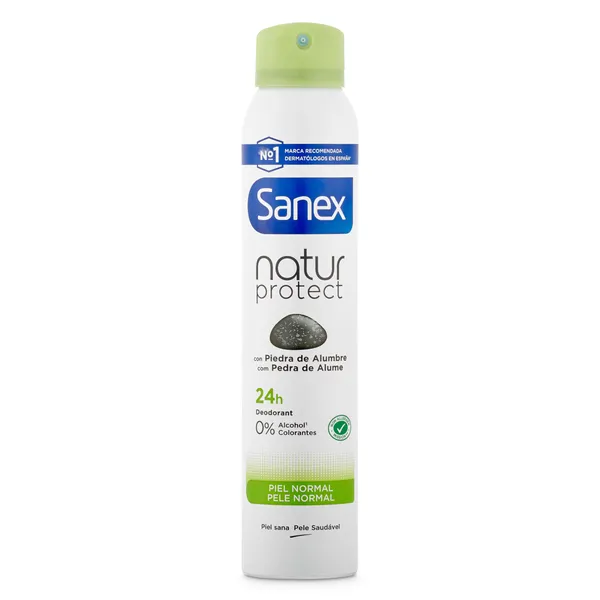Desodorante piedra de alumbre Sanex Natur Protect spray 200 ml