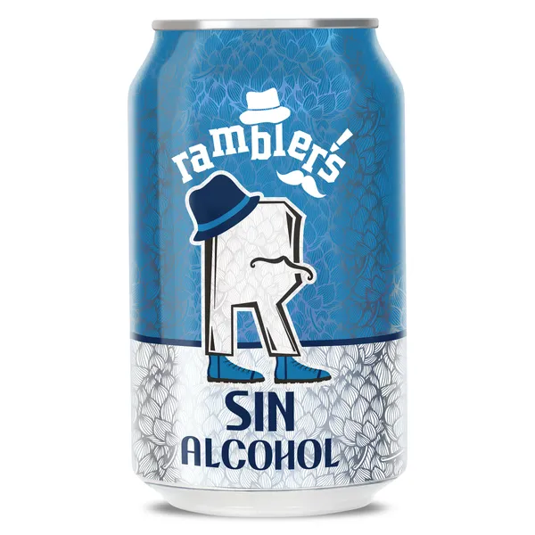 Cerveza sin alcohol Dia Ramblers 33 cl 2