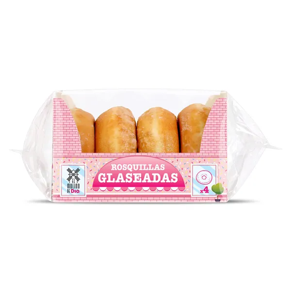 Rosquillas glaseadas El molino de Dia caja 208 g 2