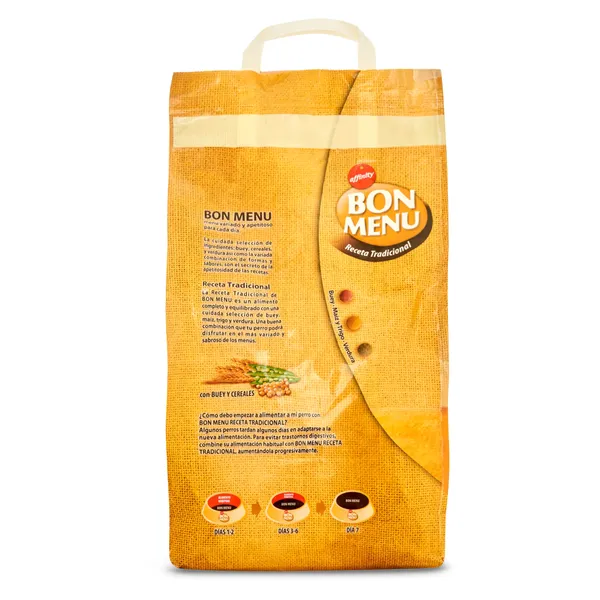 Alimento para perros receta tradicional Bon Menu 4 Kg 4