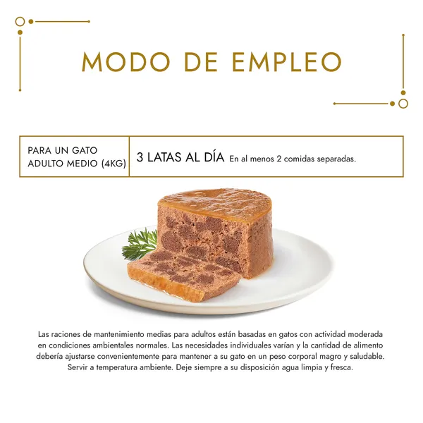 Alimento para gatos con pollo Gourmet 85 g 4
