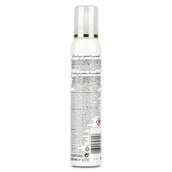 Espuma perfect volume Pantene spray 200 ml 2