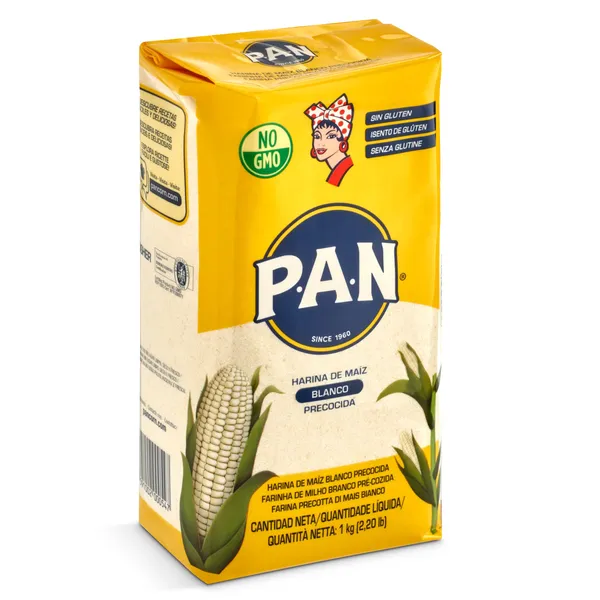 Harina de maíz blanco PAN 1 Kg 3