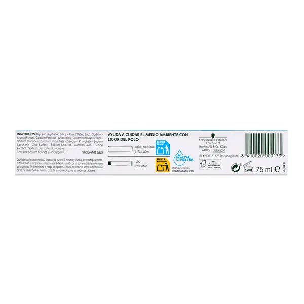 Pasta de dientes blanco polar Licor del polo 75 ml 4