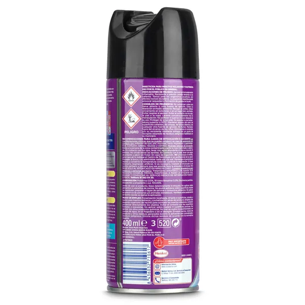 Insecticida total multi insectos Bloom spray 400 ml 3