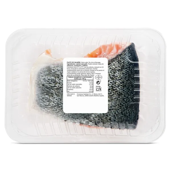 Filete de salmón Selección de Dia 450 g aprox. 4