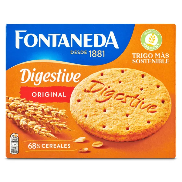 Galletas digestive original Fontaneda caja 700 g 2