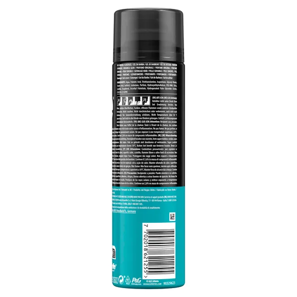 Gel de afeitar clásico piel sensible Gillette spray 200 ml 2