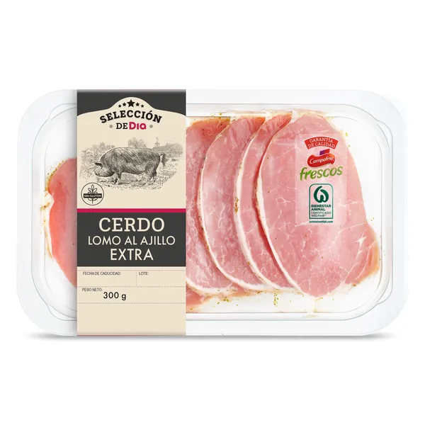 Lomo de cerdo al ajillo Selección de Dia 300 g 2