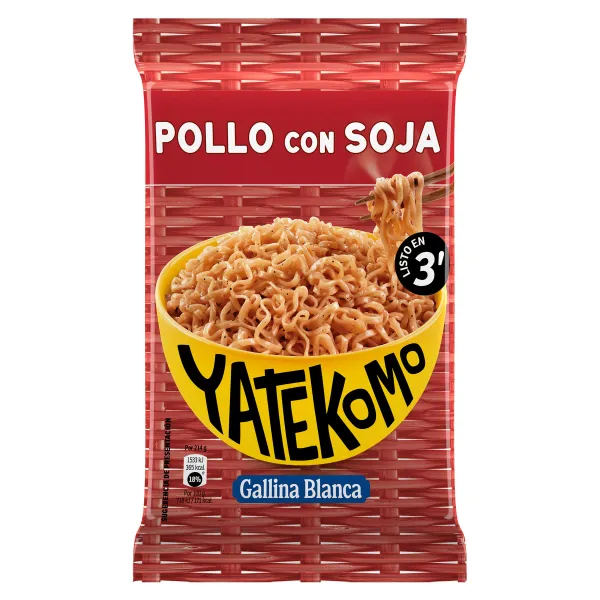 Noodles de pollo con soja Gallina Blanca 79 g