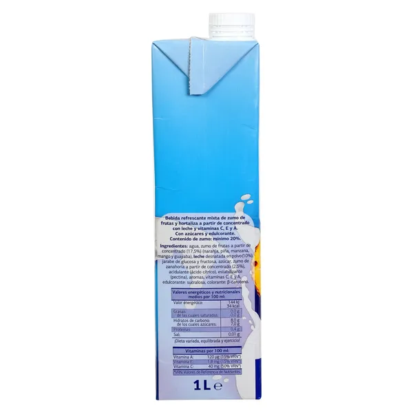 Bebida de fruta y leche mediterráneo Dia Saborfera 1 L 4