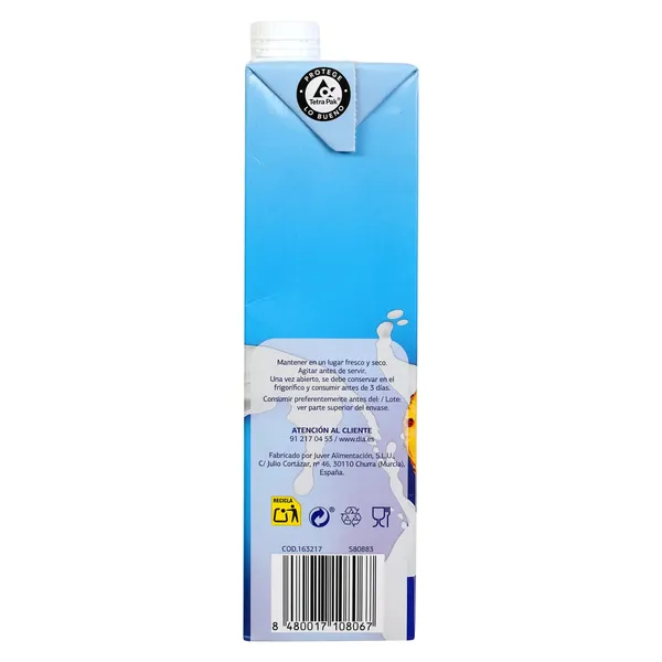 Bebida de fruta y leche mediterráneo Dia Saborfera 1 L 5