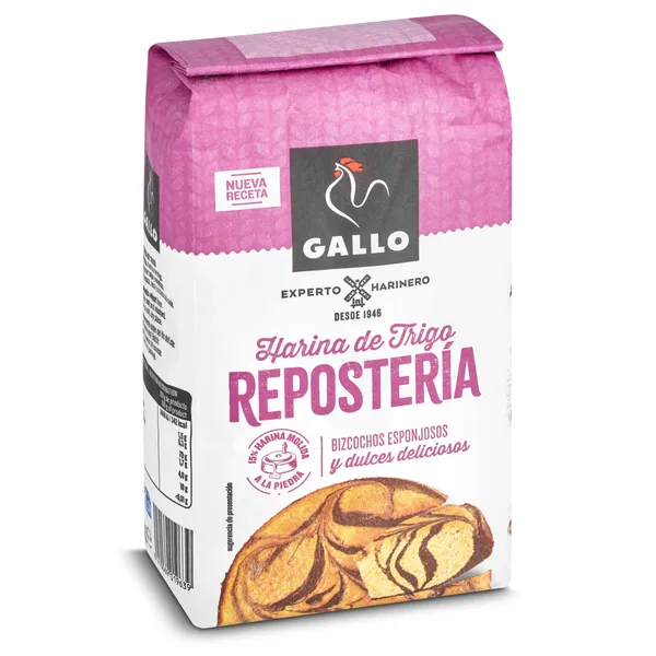 Harina de trigo para repostería Gallo 1 Kg 3