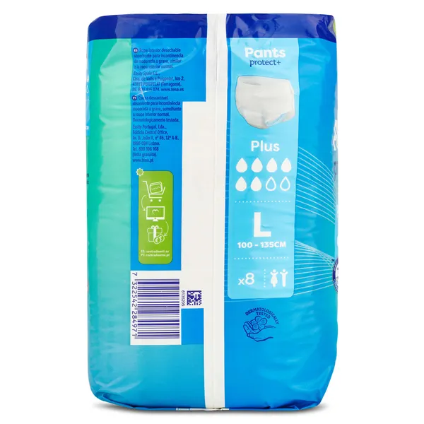Pants de incontinencia plus talla L Tena bolsa 8 unidades 4