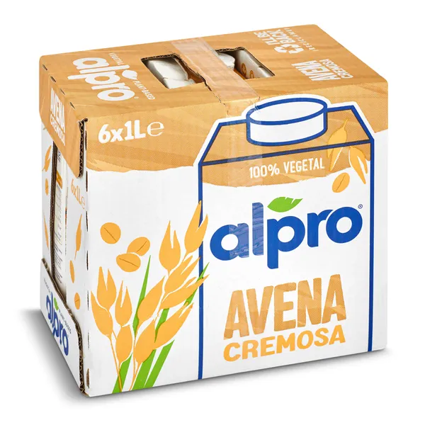 Bebida de avena Alpro pack 6 x 1 L