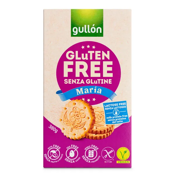 Galletas maría sin gluten Gullón caja 400 g 2