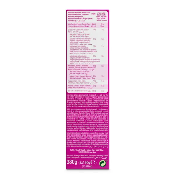 Galletas maría sin gluten Gullón caja 400 g 4