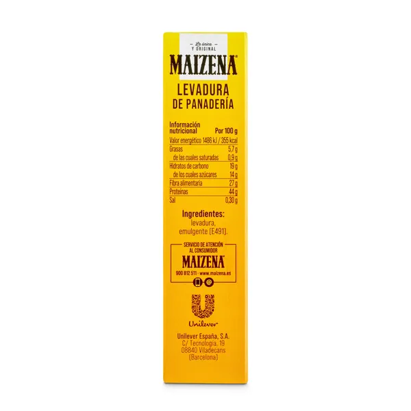 Levadura de panadería Maizena caja 28 g 3