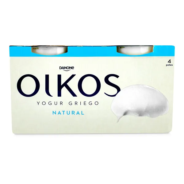 Yogur griego natural Oikos pack 4 x 110 g 2