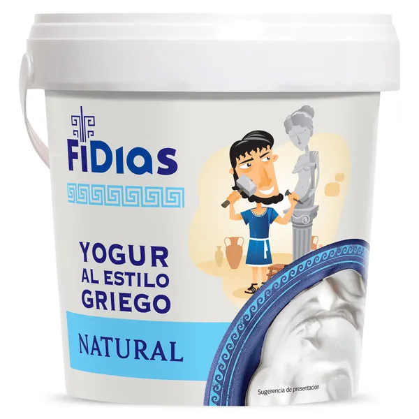 Yogur griego Dia Fidias 1 Kg 2
