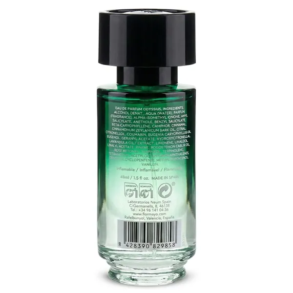 Colonia para hombre odyssey mini Flor de mayo frasco 48 ml 2