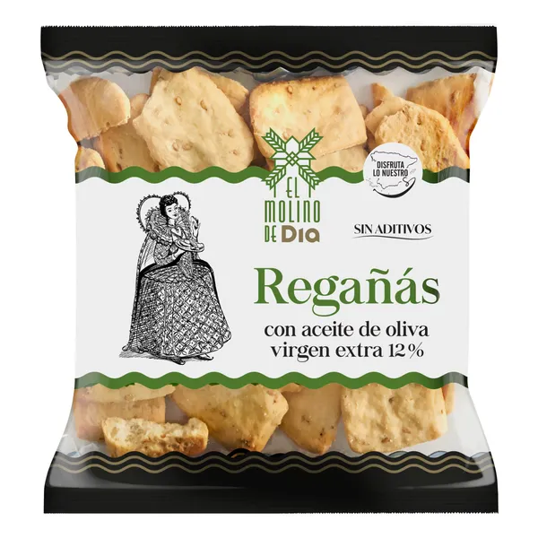 Regañás con aceite de oliva virgen extra El Molino de Dia 150 g 2