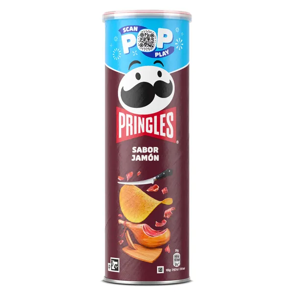 Pringles jamón 165 g 2