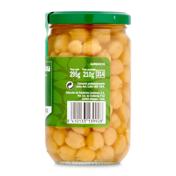 Garbanzos cocidos La Asturiana 210 g 2