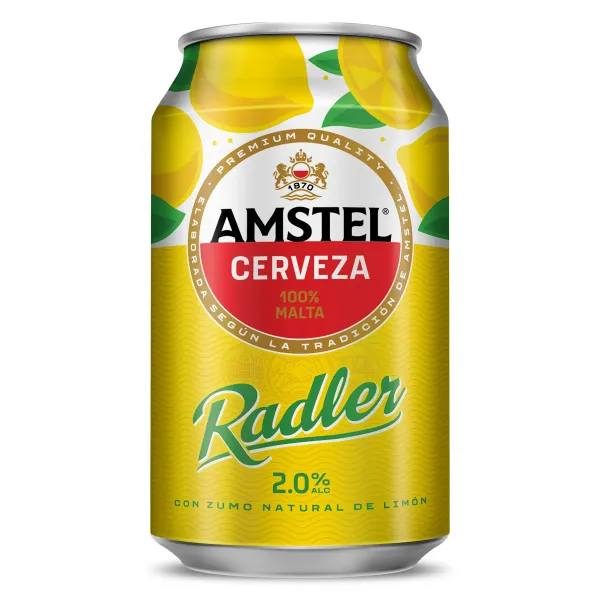Cerveza radler Amstel 33 cl 2
