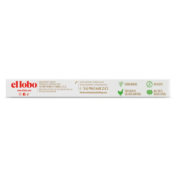 Turrón de jijona El lobo caja 185 g 4