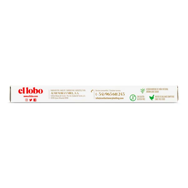 Turrón de alicante El lobo caja 150 g 4