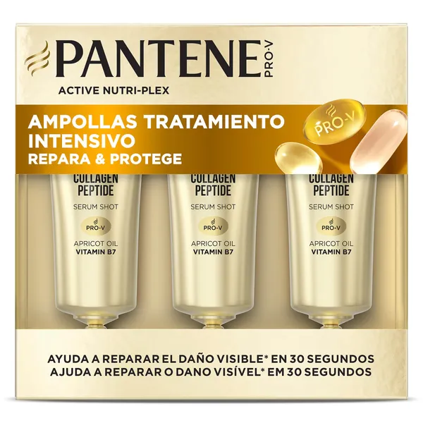 Ampollas rescate 1 min tratamiento intensivo Pantene caja 3 unidades 2