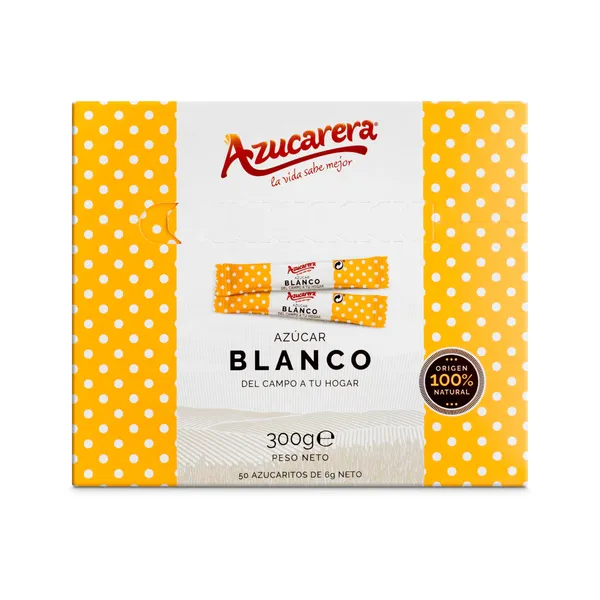 Azúcar blanco en azucarillos Azucarera 300 g 2