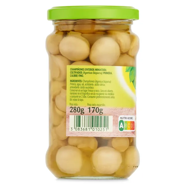 Champiñón mini Bonduelle 170 g 2