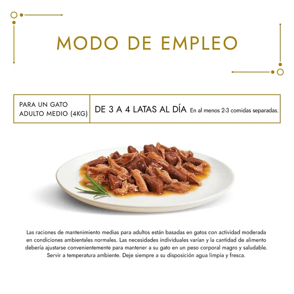 Alimento para gatos doble placer Gourmet 8 x 85 g 4